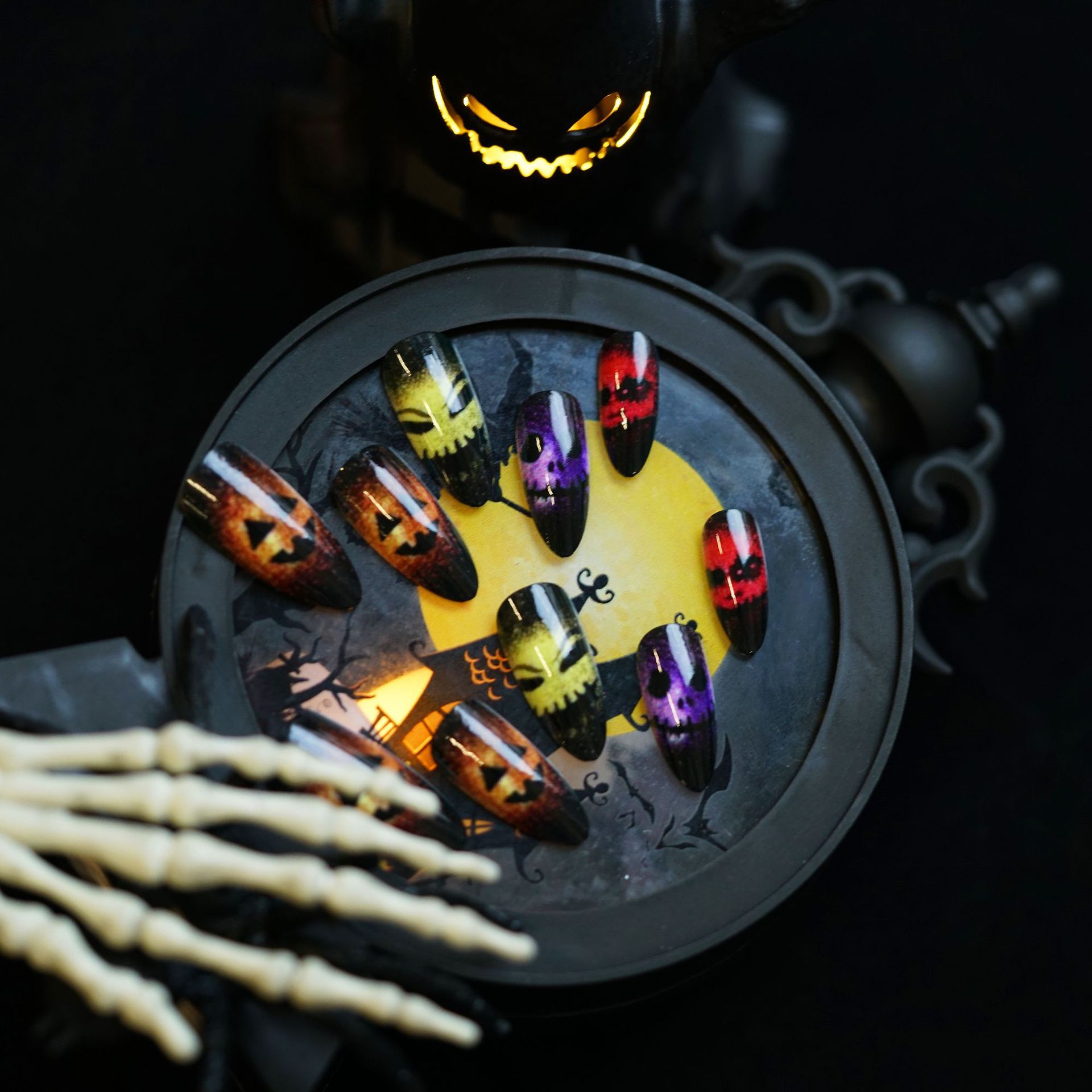 24pcs 2025 Halloween 3D Cat Ey - Cosplay Bat Prop 评论和价格