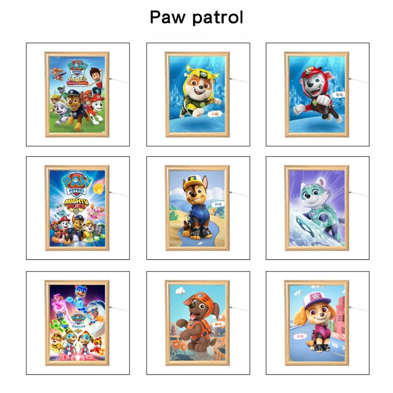 Paw Patrol Cartoon LED Night L - Cosplay Prop Painting 评论和价格