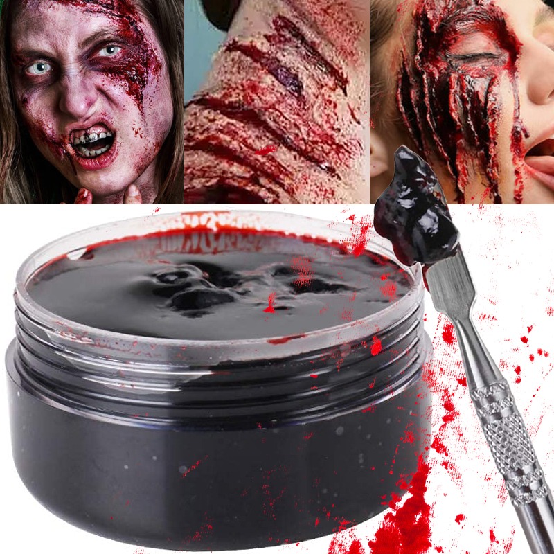 1/3pcs Halloween Blood Gel Lon - Cosplay Prop Painting 评论和价格