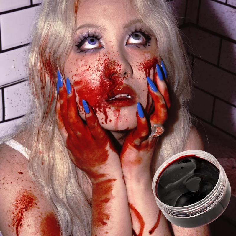 1/3pcs Halloween Blood Gel Lon - Cosplay Prop Painting 评论和价格