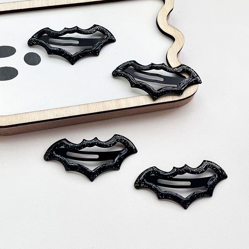 △ 10Pcs Halloween Bat Hairpins - Cosplay Bat Prop 评论和价格