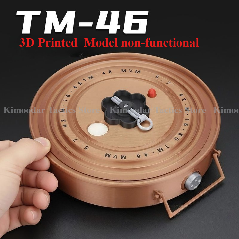 3D Printed TM46 Anti Tank Mine - Cosplay Prop Display 评论和价格