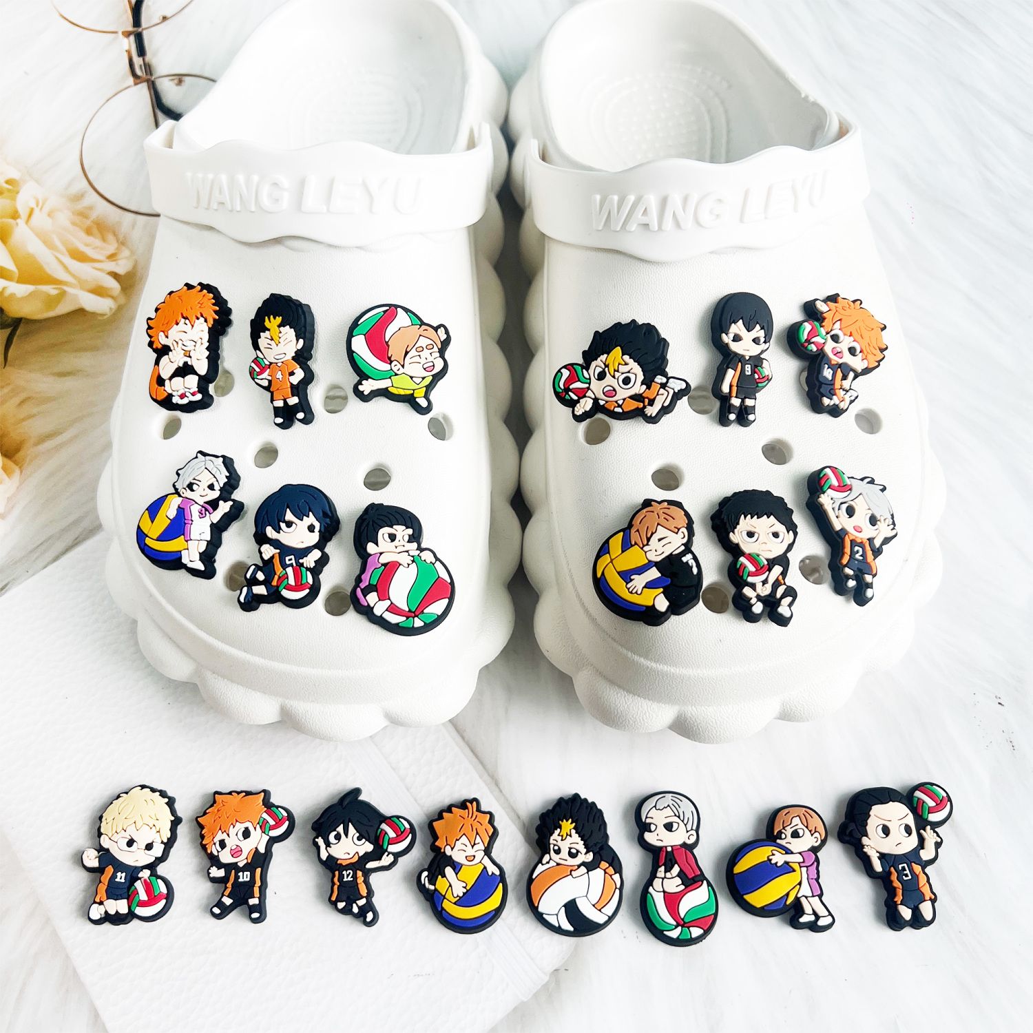 Haikyu!! accessory slippers de - Detachable Cosplay Prop 评论和价格