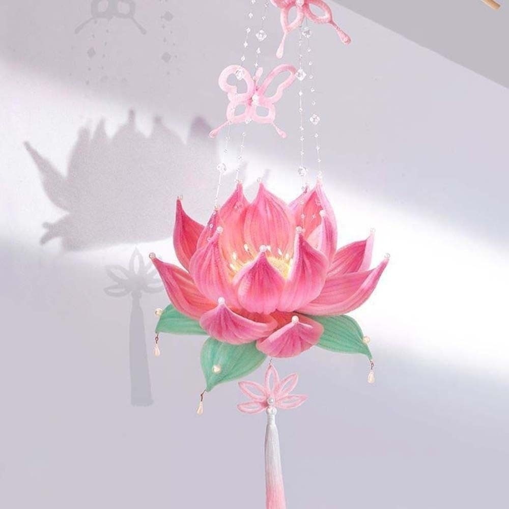 Chinese Lantern Handmade Lotus - Easy Cosplay Prop 评论和价格