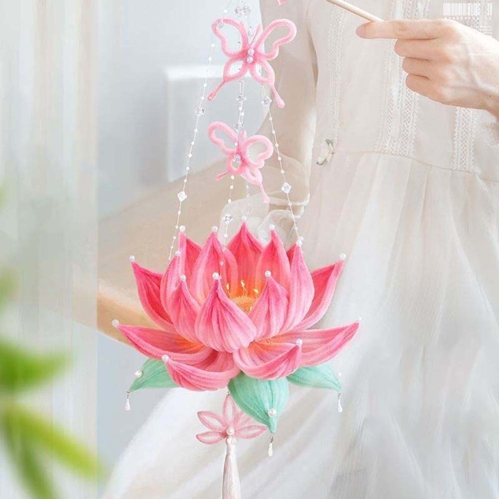 Chinese Lantern Handmade Lotus - Easy Cosplay Prop 评论和价格