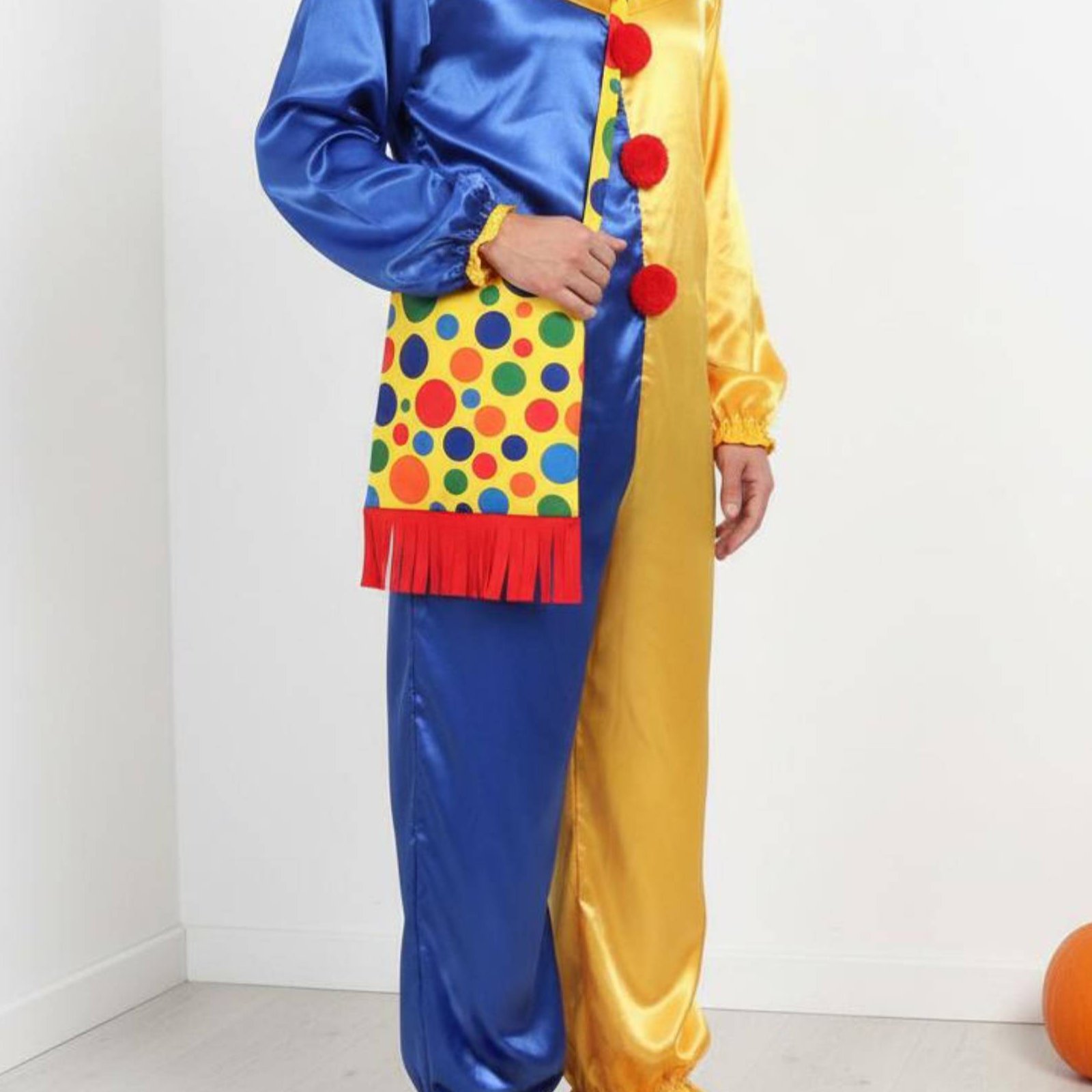 Clown Costume Set Funny Party  - Easy Cosplay Prop 评论和价格